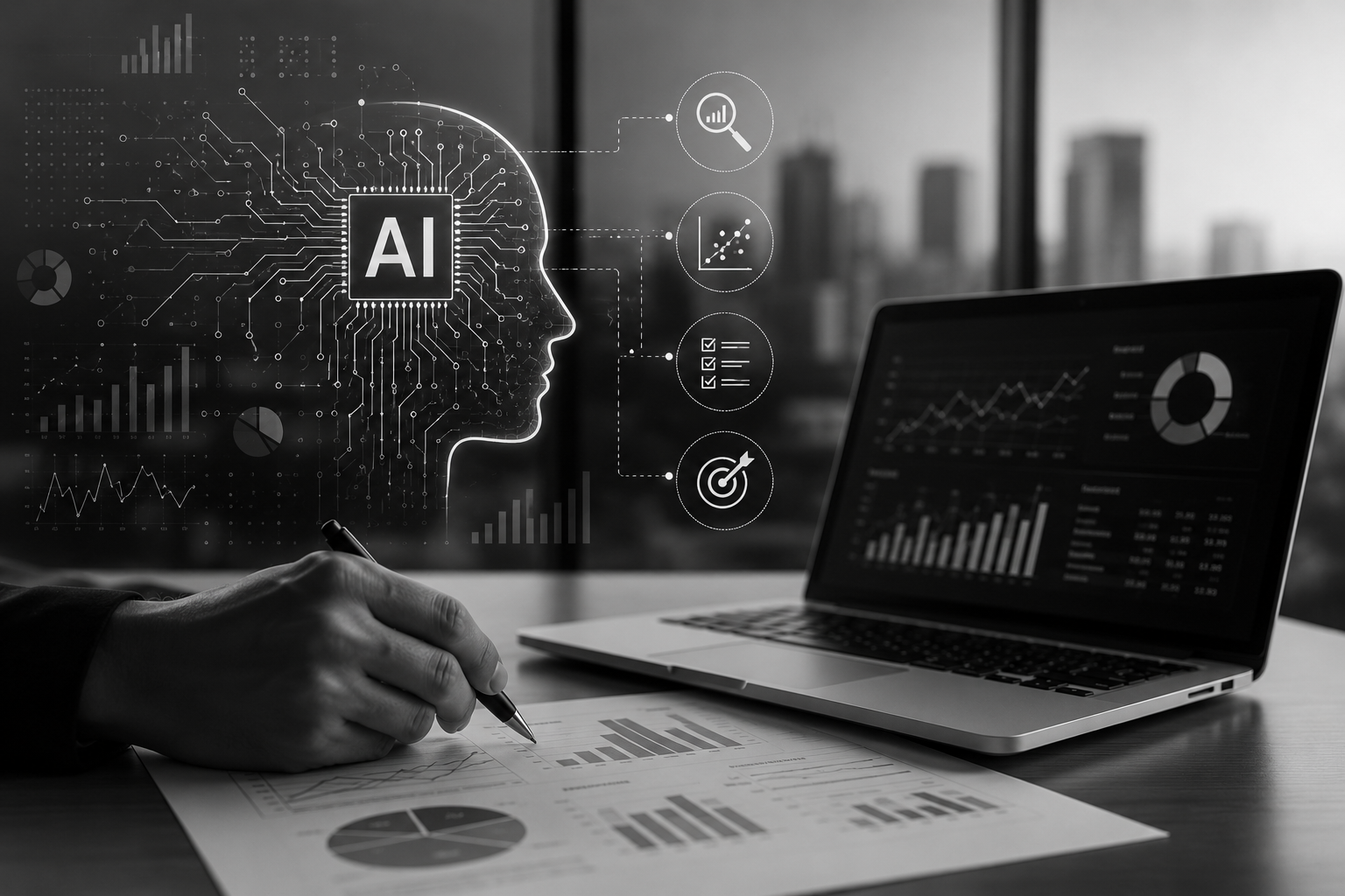 Inteligencia artificial aplicada a la toma de decisiones estratégicas en agencias de marketing de San Salvador.